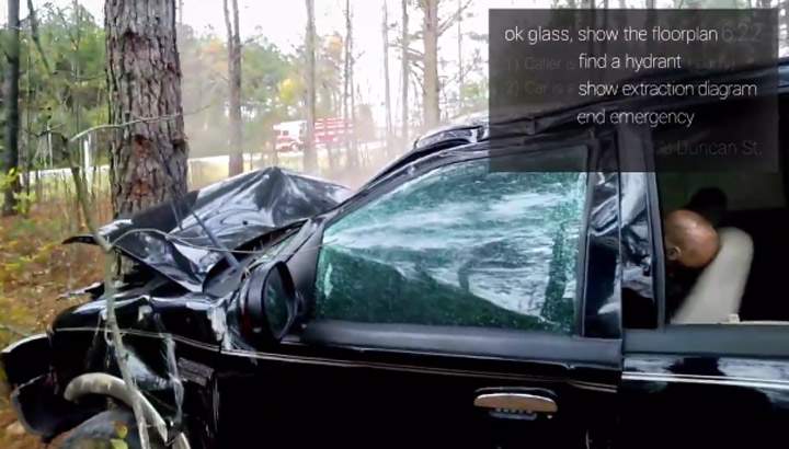 Firefighter developing Google Glass app aimed at saving lives - image