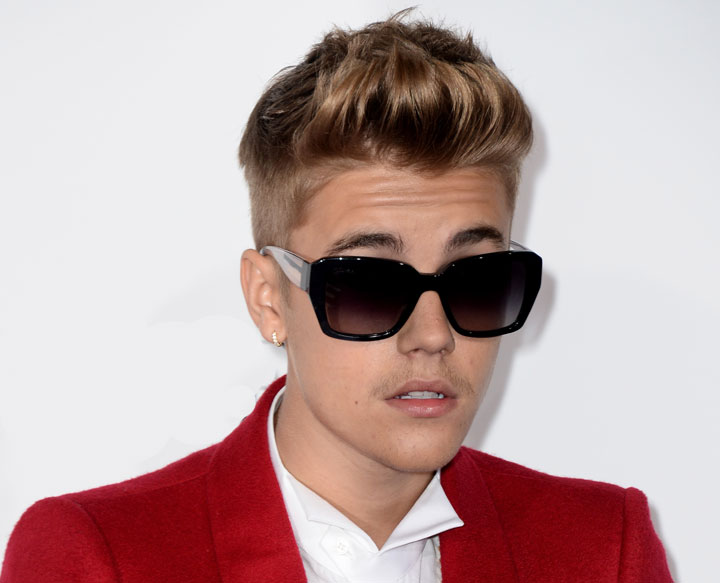 Justin Bieber, pictured in December 2013.