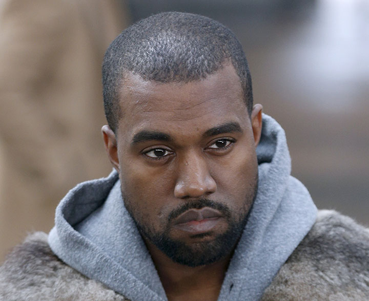 Kanye West, pictured in January 2014.