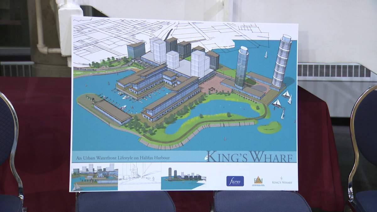 Developer Fares Inc. wants substantial amendments to the current design of King’s Wharf.