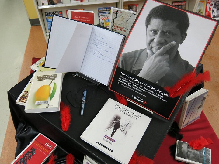 Libraries are inviting Montrealers to share a word of congratulations with Dany Laferrière, the Quebec writer admitted to the Académie Francaise.