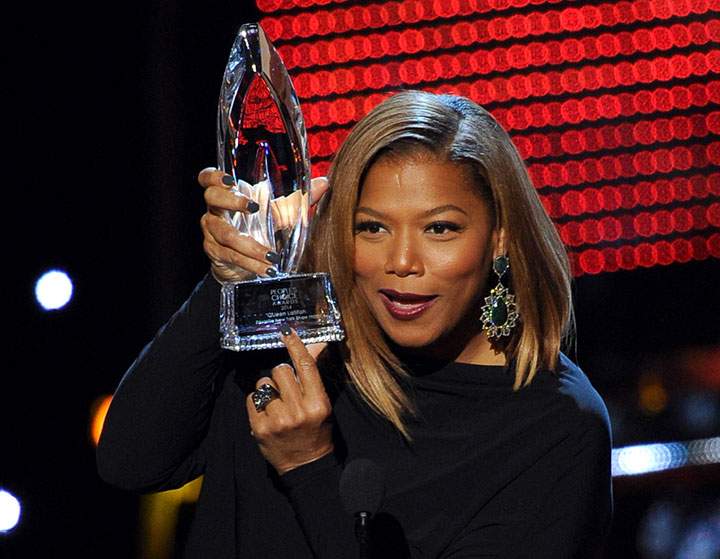 Queen Latifah at the People’s Choice Awards on Jan. 8, 2014.