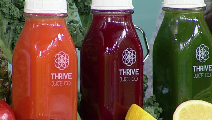 Thrive Juice is Saskatoon's first raw and organic cold-pressed juice company.