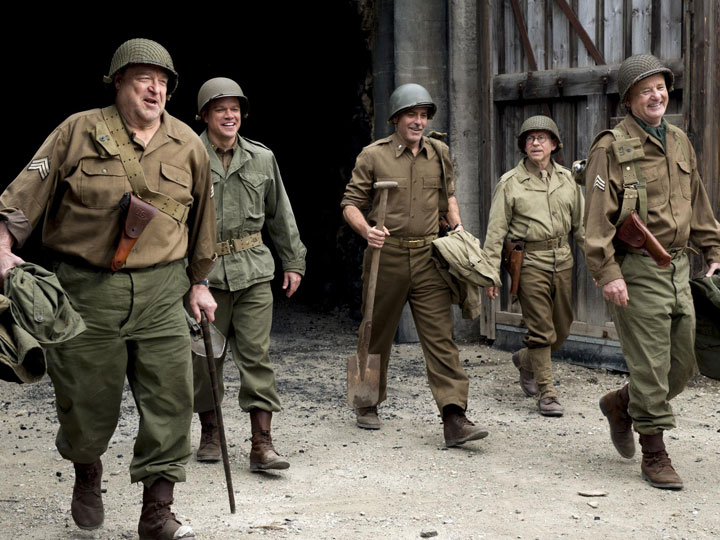 A scene from 'The Monuments Men.'.