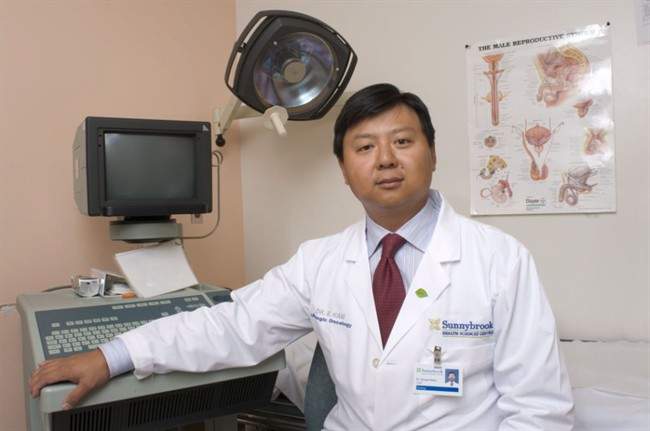 Dr. Robert Nam, a urologic-oncologist at Sunnybrook's Odette Cancer Centre, is shown in a handout photo. Nam says before patients make a choice, it's important they understand all the risks associated with each treatment, to maximize their quality of life.