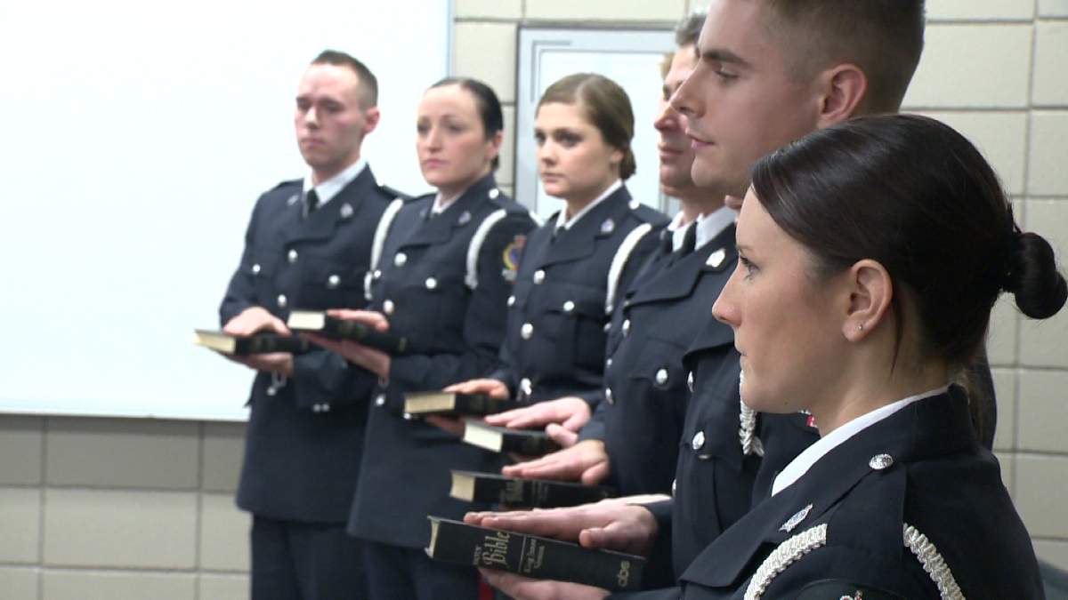 Regina's newest eight recruits include four women.