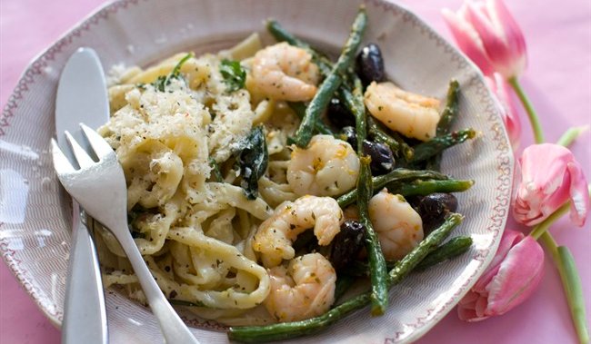 Valentine’s Day menu: Pasta and shrimp recipes sweetened with honey ...