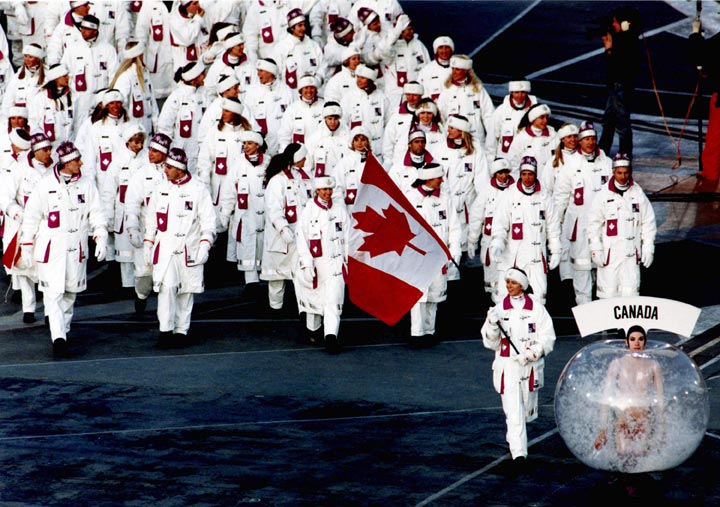 Gallery: Past Canadian Olympic Winter Games flag-bearers - image