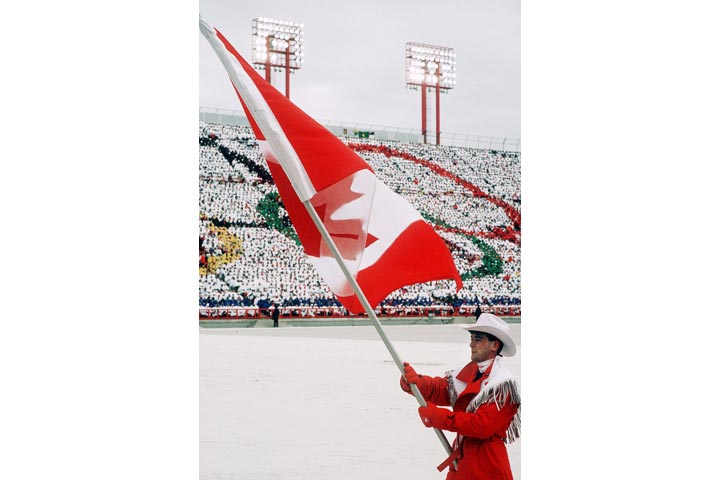 Gallery: Past Canadian Olympic Winter Games flag-bearers - image