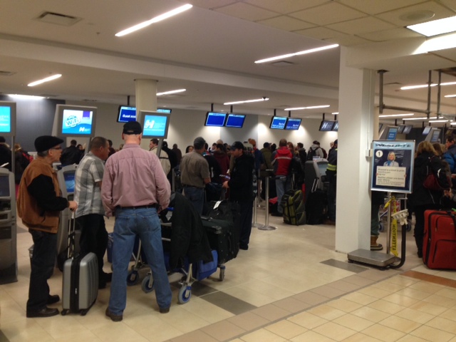 Travel delays in Halifax continue as weather cancels more flights - image