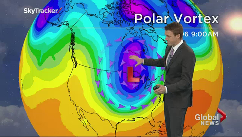 Don't shoot the messenger: Global's Chief Meteorologist Anthony Farnell explains the polar vortex.