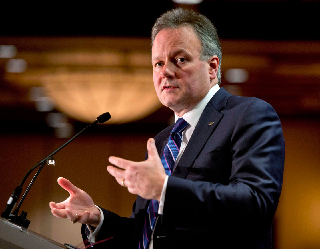 "Actions we have taken over the last five years has encouraged consumer spending to rise and that's where we got the extra spending that we needed to replace all the exports that we lost," Stephen Poloz, Bank of Canada Governor, said.