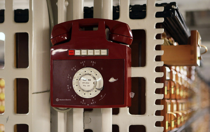 No, it doesn't have to be a rotary phone, but having a hard-wired phone might be a saving grace during a power outage.