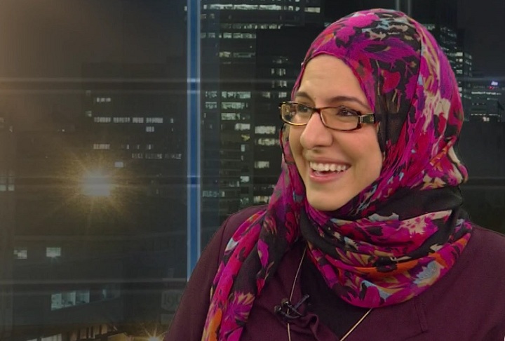 Sama Al-Obaidy is one of the co-founders of the "Support Another" campaign in Quebec.