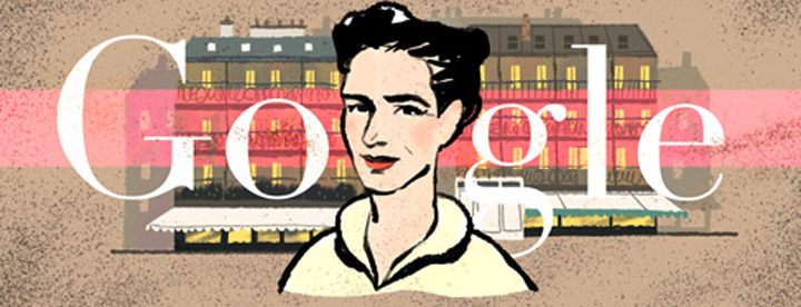 The French writer, best known for her feminist work titled The Second Sex, was celebrated by Google Thursday with a Doodle commemorating her 106th birthday.