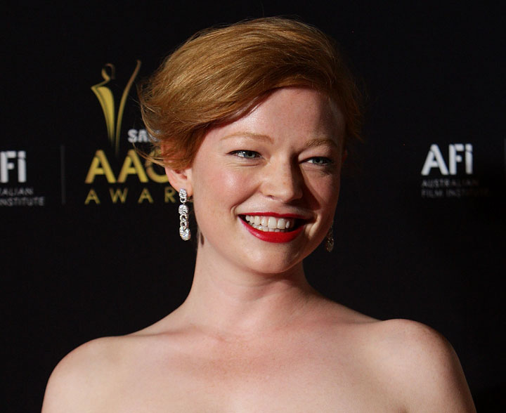 Sarah Snook, pictured in January 2012.