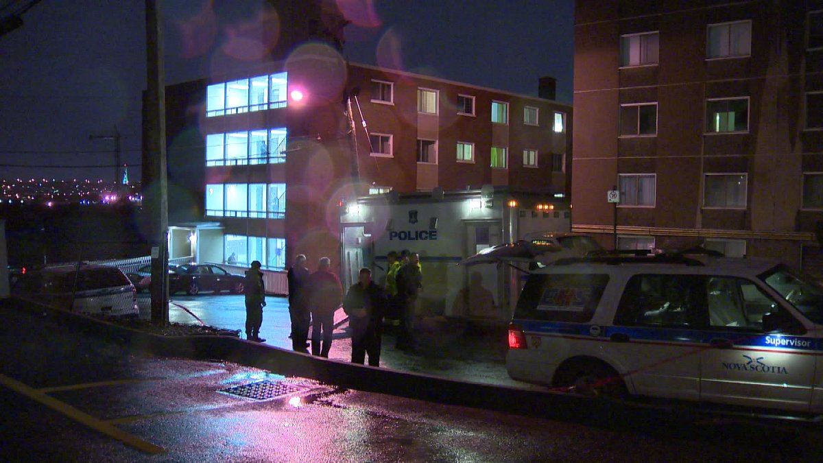 Just after 6 p.m. on Tuesday, Halifax police received a call about a suspicious package in the stairwell of an apartment building at 7 Parker Street.