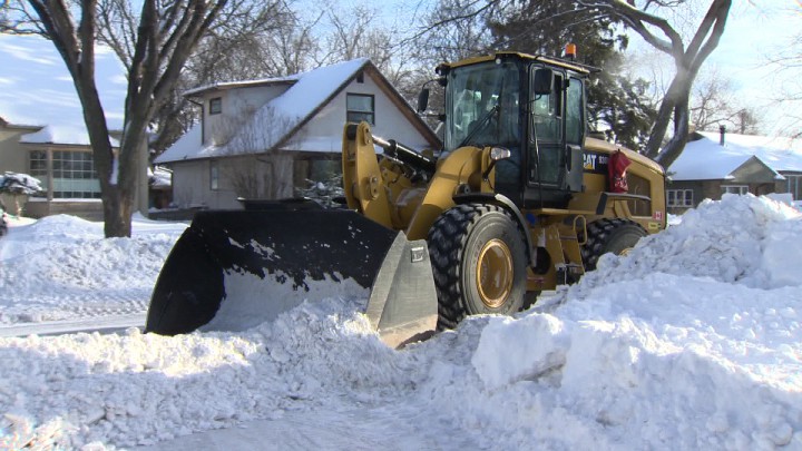A Winnipeg snow plow.