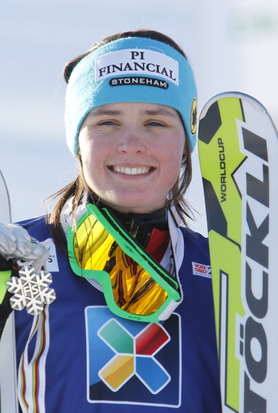  Marielle Thompson of Canada takes 2nd place during the FIS Freestyle Ski World Championship Men's and Women's Ski Cross on March 10, 2013 in Voss, Norway.