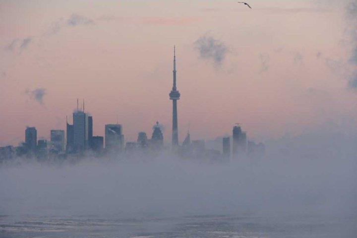 Fog advisory issued for Toronto, parts of Durham Region