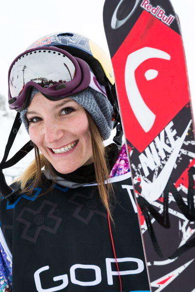 Kaya Turski of Canada poses after winning the Women's Ski Slopestyle final during day four of Winter X Games Europe 2013 on March 21, 2013 in Tignes, France.