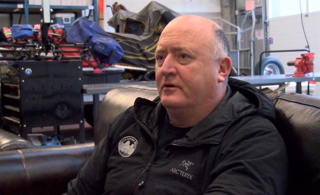 Tim Jones is shown in a screengrab from a Dec., 2013 interview. 