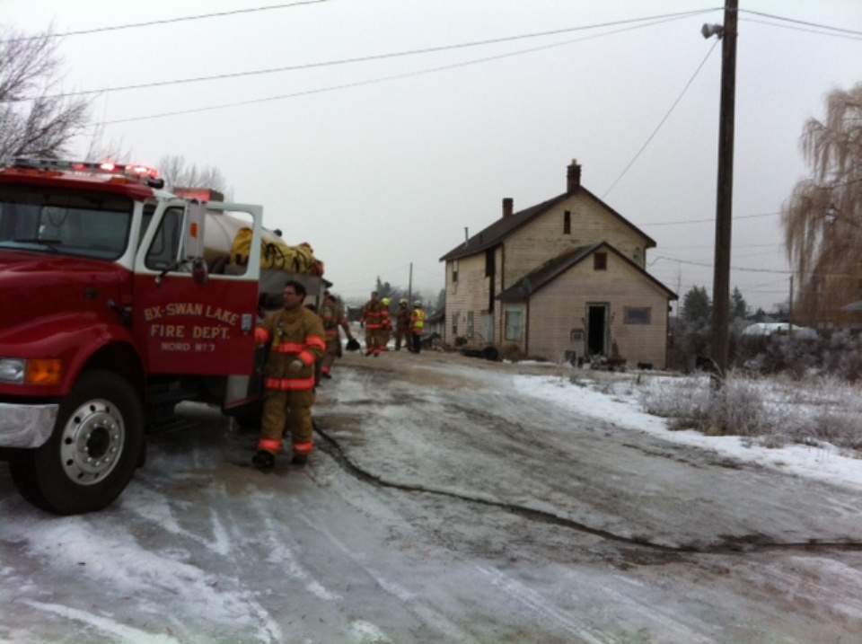 Vernon fire crews say a house on Pleasant Valley Road sustained extensive damage in a fire Thursday morning. 