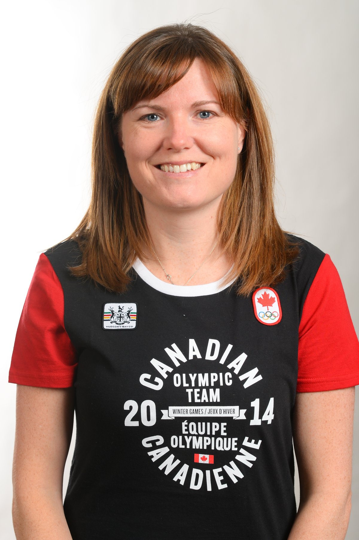 Kirsten Wall. Curling team announcement in Winnipeg, MB on December 9, 2013.
