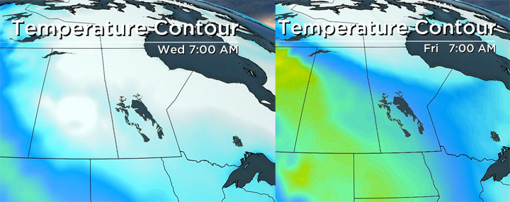 With fluctuating Saskatoon temperatures comes a range of weather conditions uncharacteristic of January.
