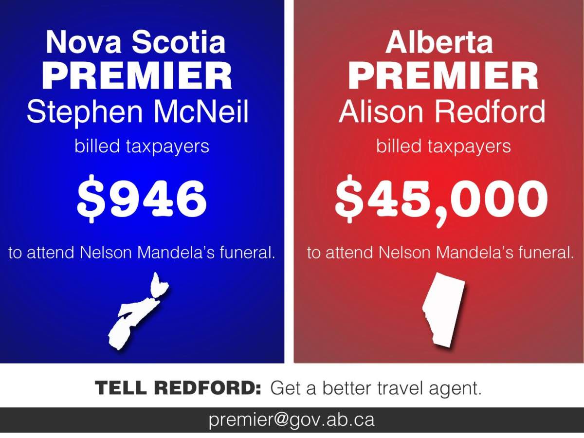 Posted on the Wildrose Party Facebook page, Feb. 4, 2014