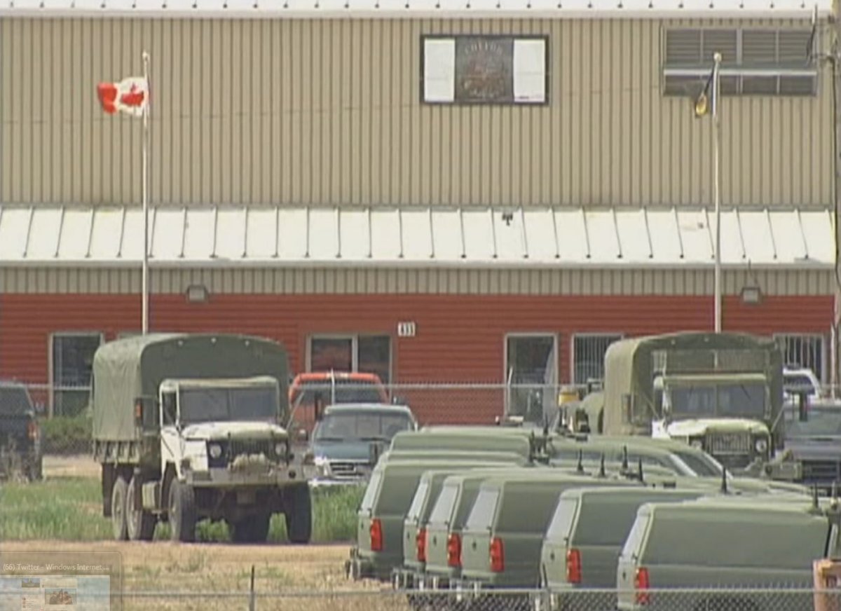 Canadian Forces Base in Wainwright, Alberta, seen here in July, 2010.