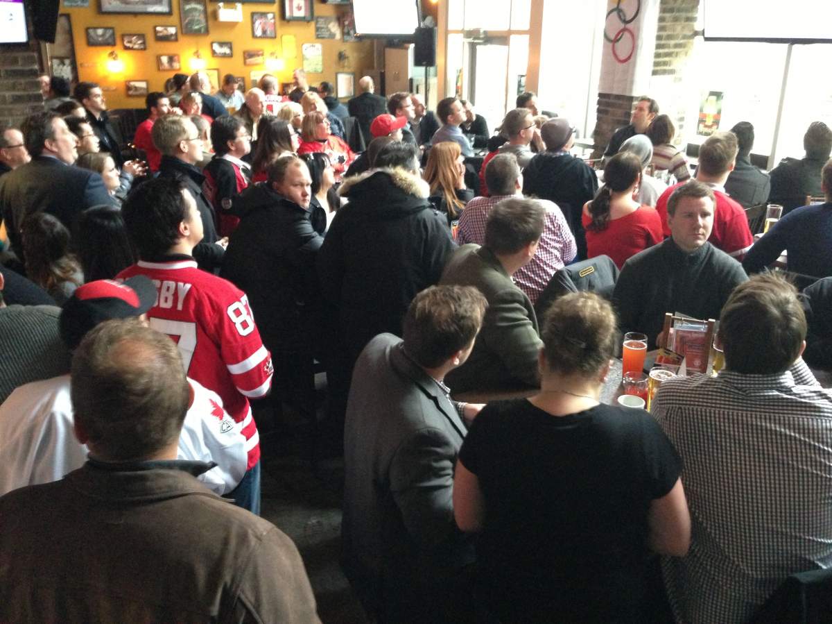 Kelly's pub in Edmonton will be open early Sunday morning for the Olympic men's hockey gold medal game.