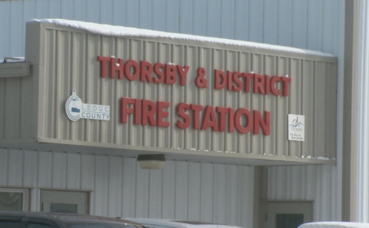 The Village of Thorsby's Fire Station. 