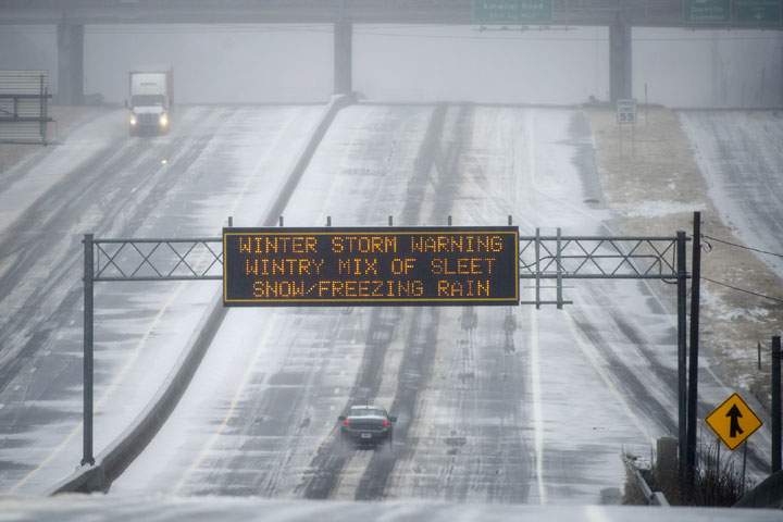 Mississippi snow
