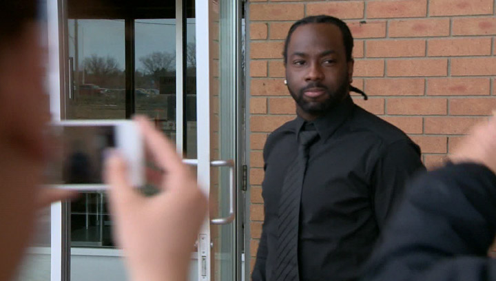 Former Saskatoon Hilltop Adrian Charles will have to wait until April for a decision in his weapon, cocaine possession trial.