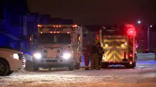 RCMP investigate explosion in Airdrie.