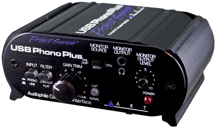 ART USB Phono Plus does it all if you have a turntable