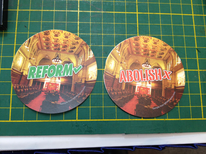 A button presents two options: abolish or reform.