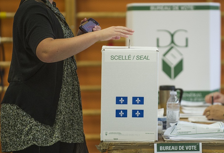 Quebecers go to the polls April 7, 2014.