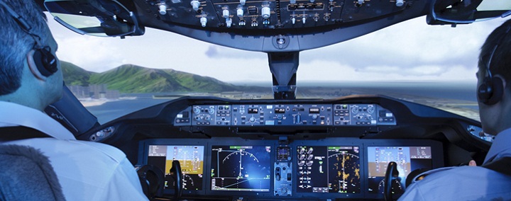 CAE 7000 Series Full-Flight Simulator