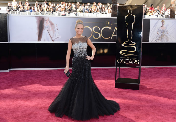 Kristin Chenoweth, pictured at the Academy Awards in 2013.