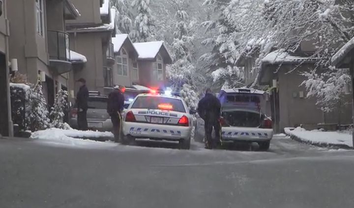 There was a heavy police presence at a townhouse complex in Coquitlam Sunday. IHIT has been called in to investigate. 