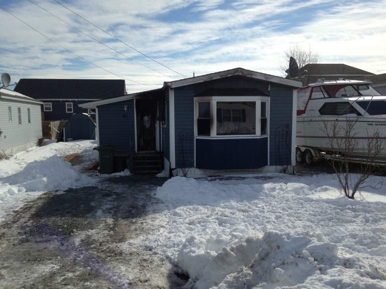 Around 6 p.m. on Saturday, firefighters responded to 45 Birchill Drive for a mobile home on fire.