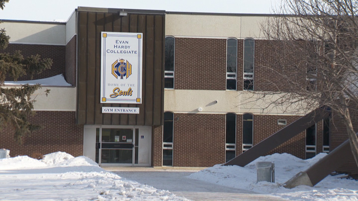 Teen charged after messages posted on the internet threatening to harm staff, students at Evan Hardy Collegiate in Saskatoon.