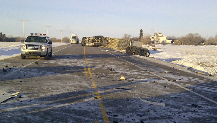 Man air-lifted to hospital with life-threatening injuries after crash on Highway 16 near Dafoe, Saskatchewan succumbs to injuries.