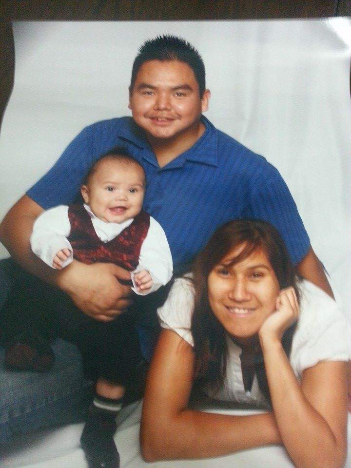 Francis and his family.