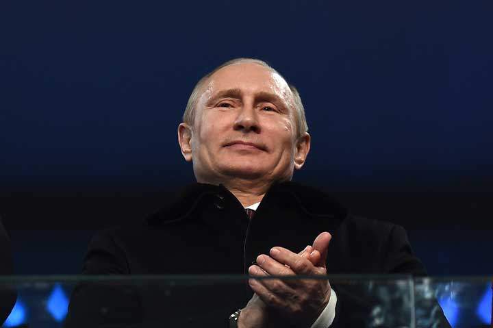 Putin at Opening Ceremony