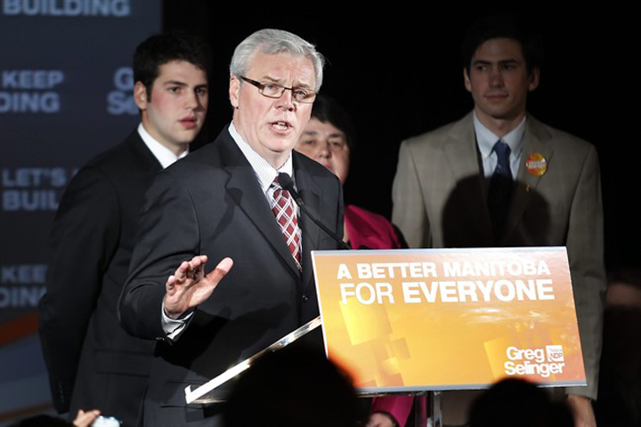 Manitoba Premier Greg Selinger is losing the political popularity contest.