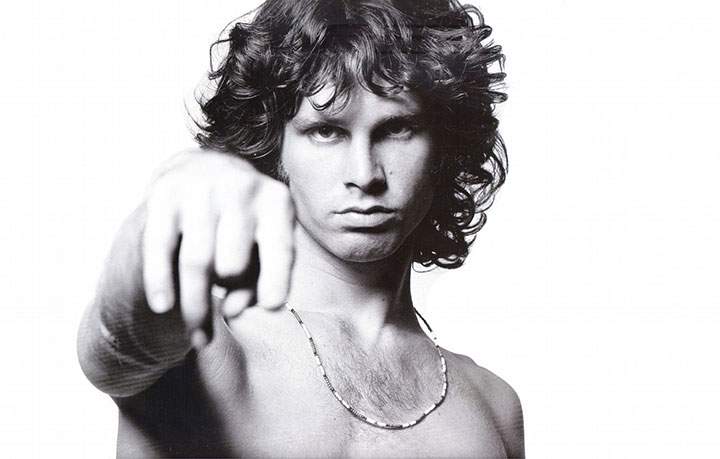 Jim Morrison of The Doors.
