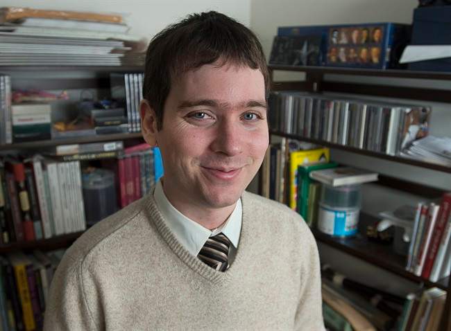 Gabor Lukacs is seen at home in Halifax on Jan. 23, 2014. 